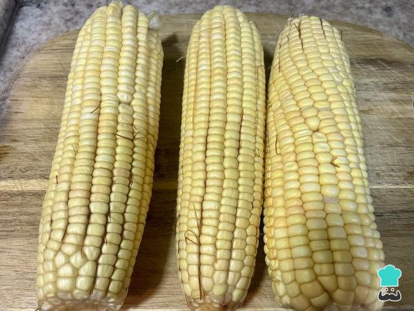 Receta de Torta de jojoto - Paso 1