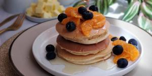 Receta de Fluffy pancake