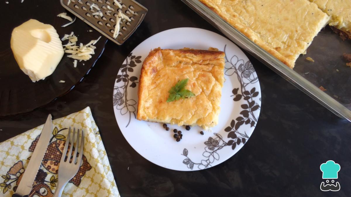 Receta de Fainá de queso licuado