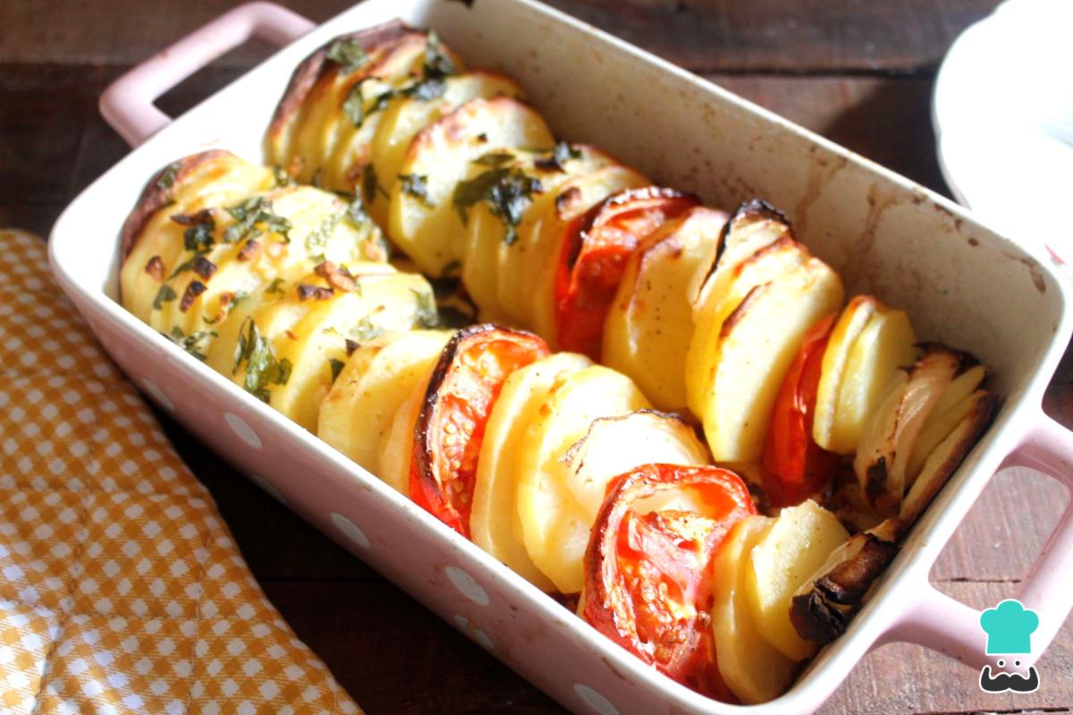 Receta de Papas a la española