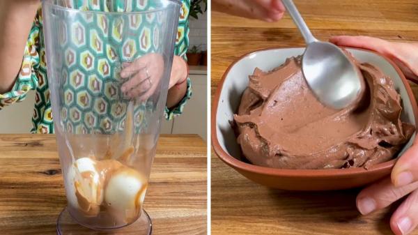 Paulina Cocina, cocinera: “Esta mousse saludable proteica sabe a chocolate y jamás me hubiera dado cuenta que lleva huevo duro” - Receta de la mousse de chocolate de Paulina Cocina paso a paso