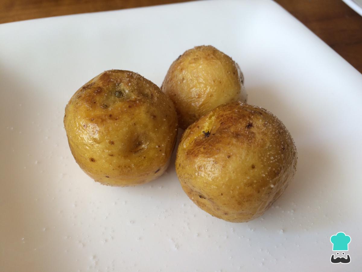 Receta de Papas criollas fritas