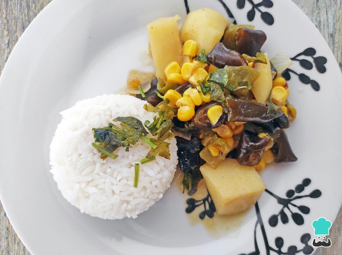 Receta de Guiso de cochayuyo