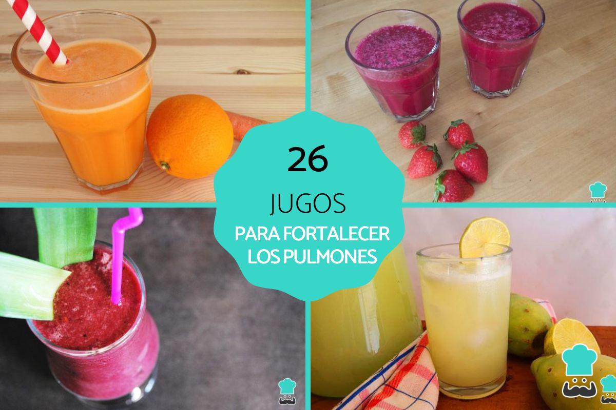 Jugos para fortalecer los pulmones