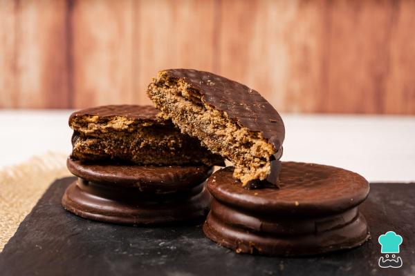 Tipos de alfajores - Alfajor con chocolate