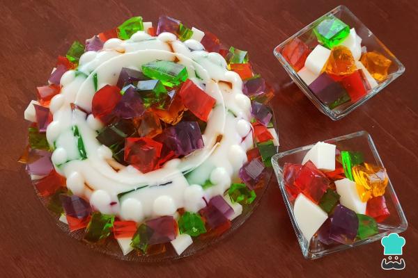 Recetas rentables para el menú de Fiestas Patrias mexicanas - Gelatinas tricolor