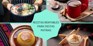 Recetas rentables para el menú de Fiestas Patrias mexicanas