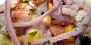 Receta de Exótico Ceviche de criadillas