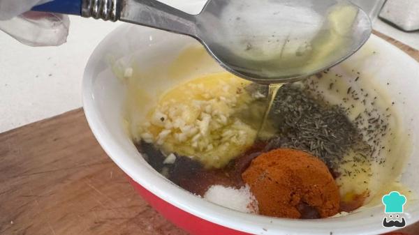 Receta de Capón al horno sin relleno - Paso 1