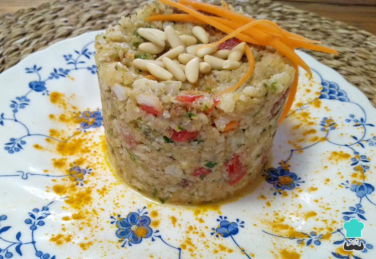 Receta de Cuscús de coliflor