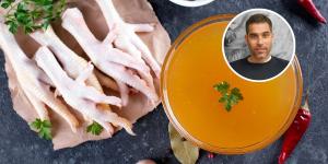 Pablo Ojeda, nutricionista: “La parte del pollo que casi todo el mundo tira es la mejor para regenerar tu intestino, tus articulaciones y tu energía”