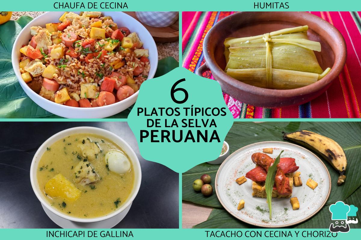 Platos típicos de la selva peruana