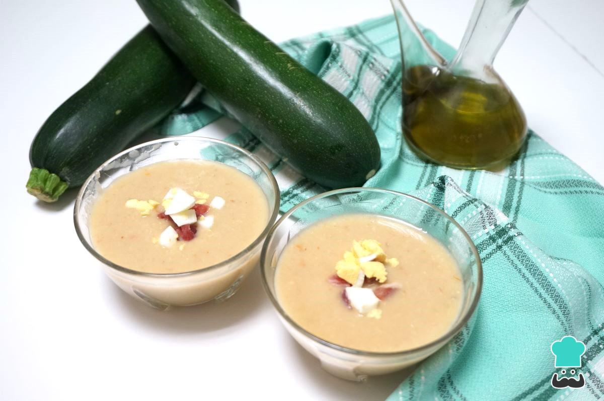 Receta de Salmorejo de calabacín