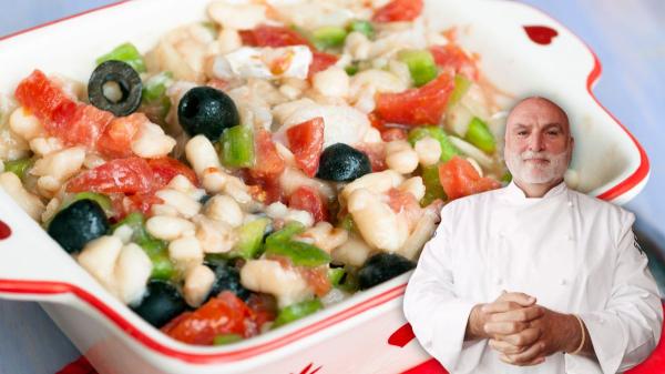 José Andrés, chef: “La ensalada más nutritiva y sabrosa para el verano se hace con un bote de alubias, bacalao y verduras frescas”