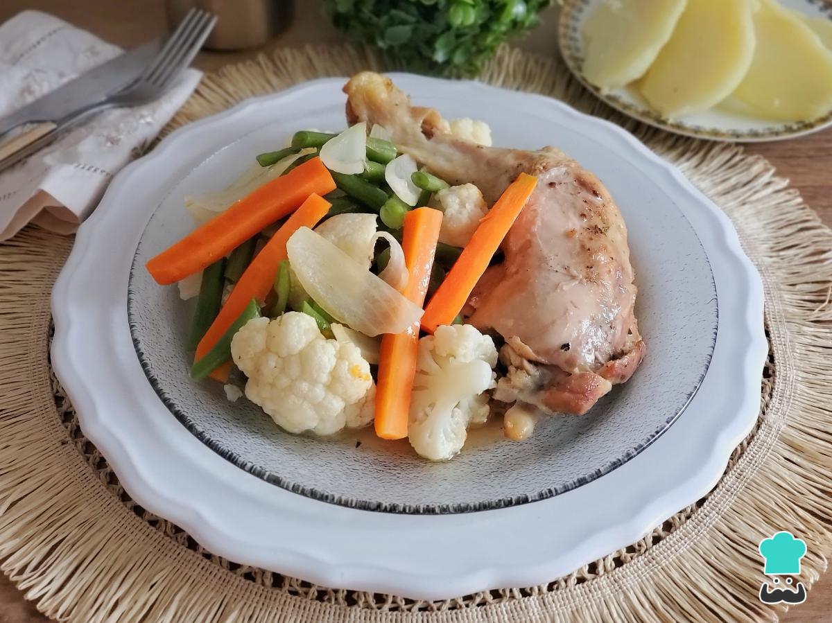Receta de Escabeche de pollo arequipeño