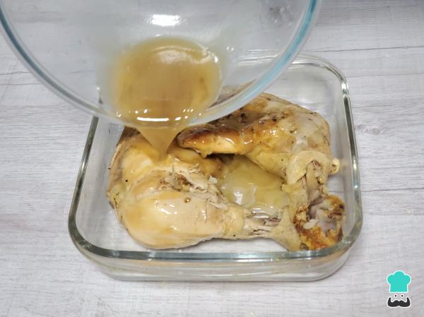 Receta de Escabeche de pollo arequipeño - Paso 8