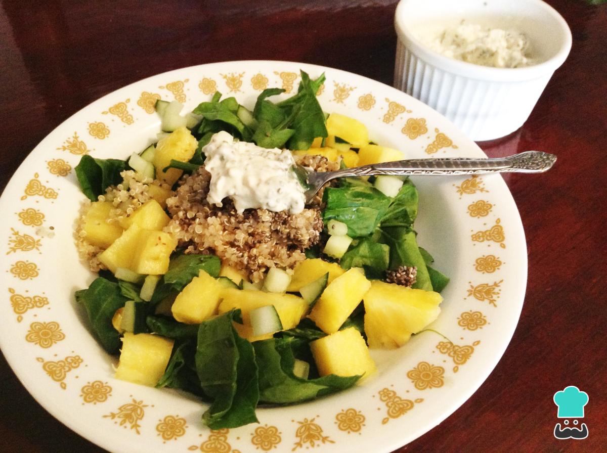 Receta de Aderezo de yogur y chia para ensaladas