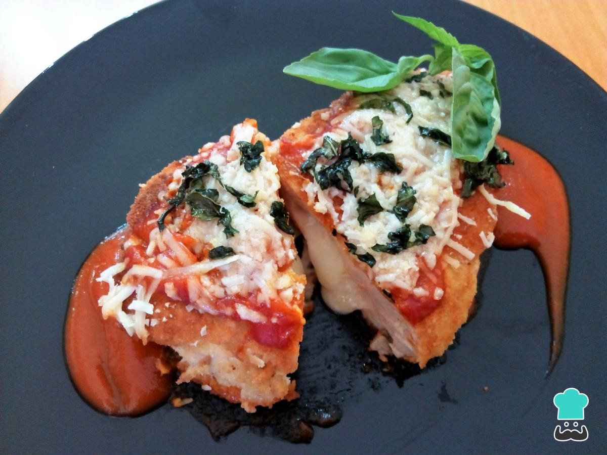 Receta de Pechugas de pollo rellenas al horno