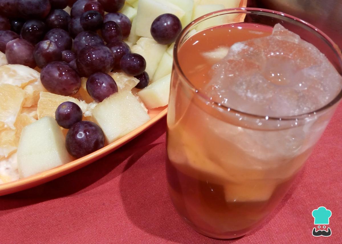 Sangría de cava casera