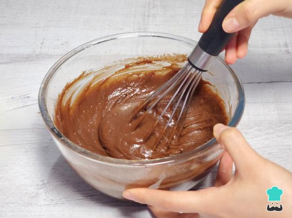 Receta de Bizcocho de nata y chocolate - Paso 5