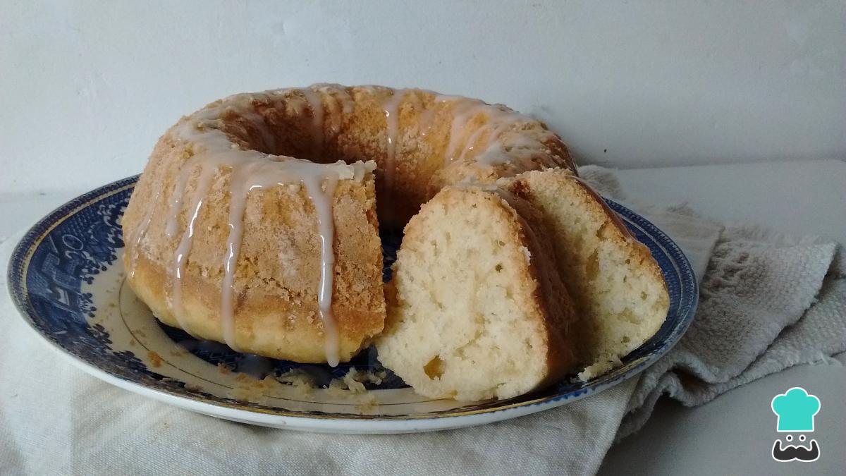 Receta de Budín de vainilla esponjoso
