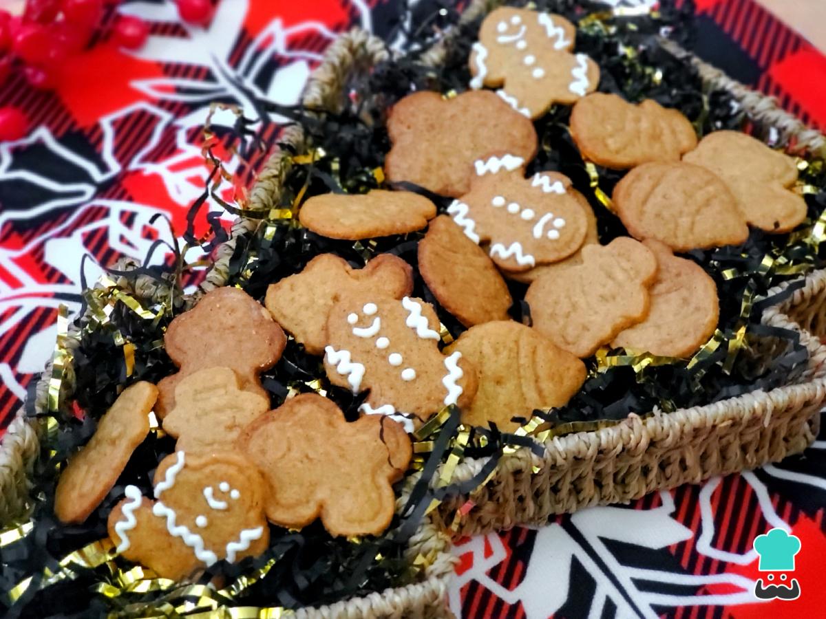 Receta de Galletas de jengibre y canela