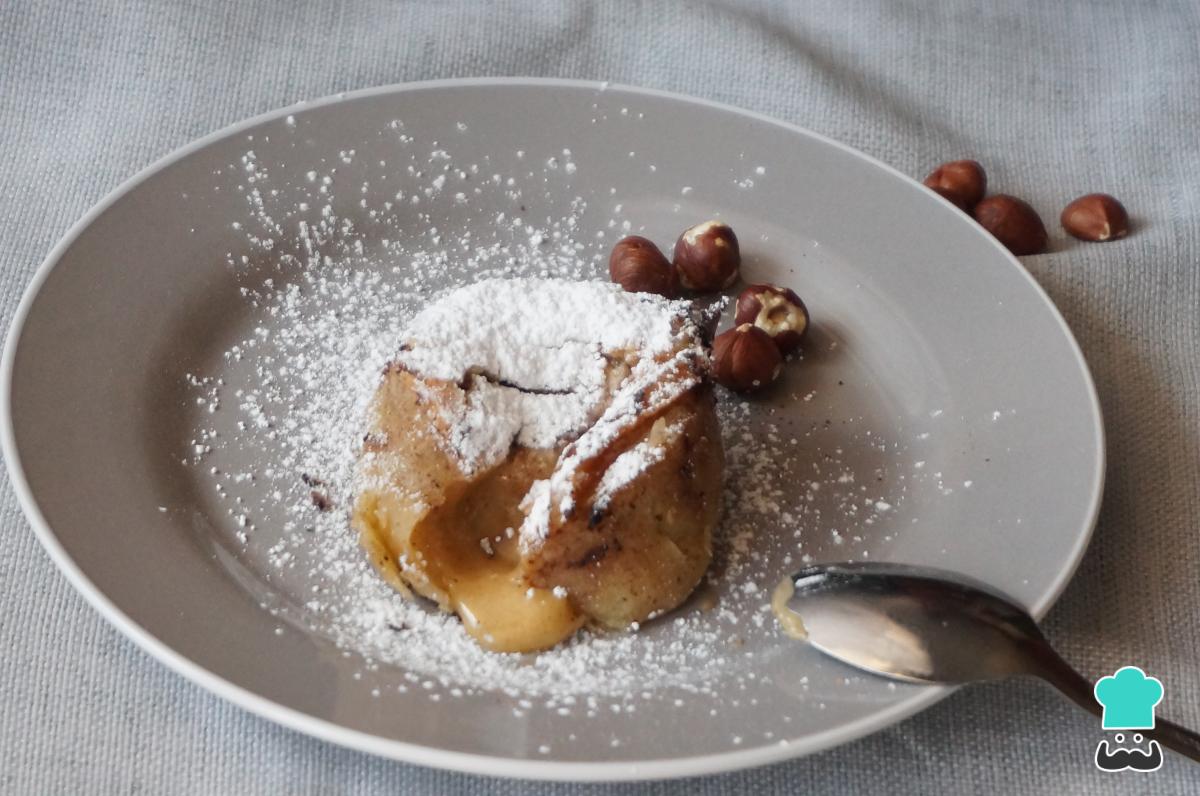 Receta de Coulant de avellana