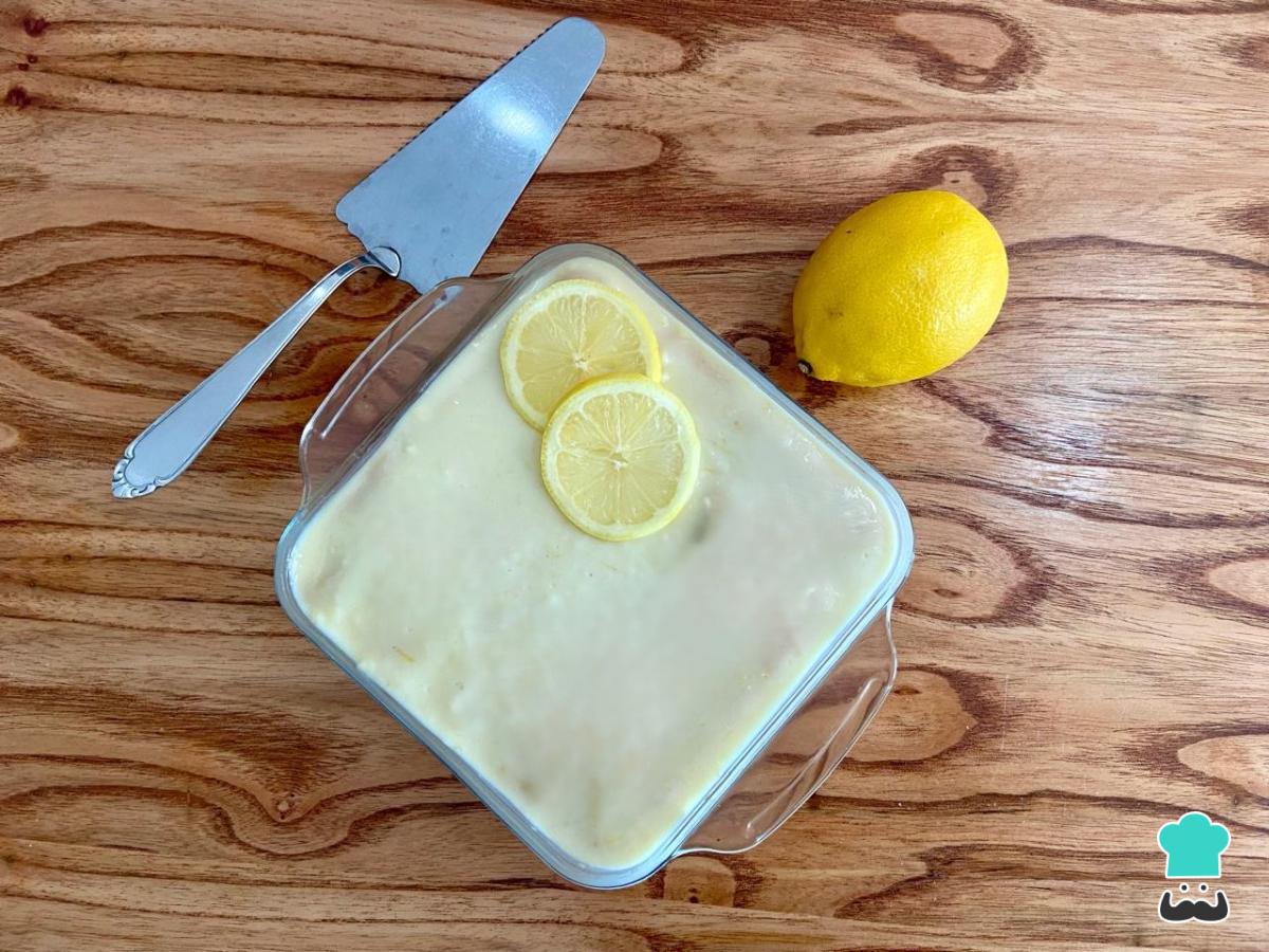 Receta de Postre de vainillas y limón