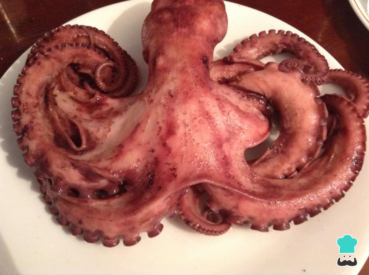 Receta de Pulpo cocido