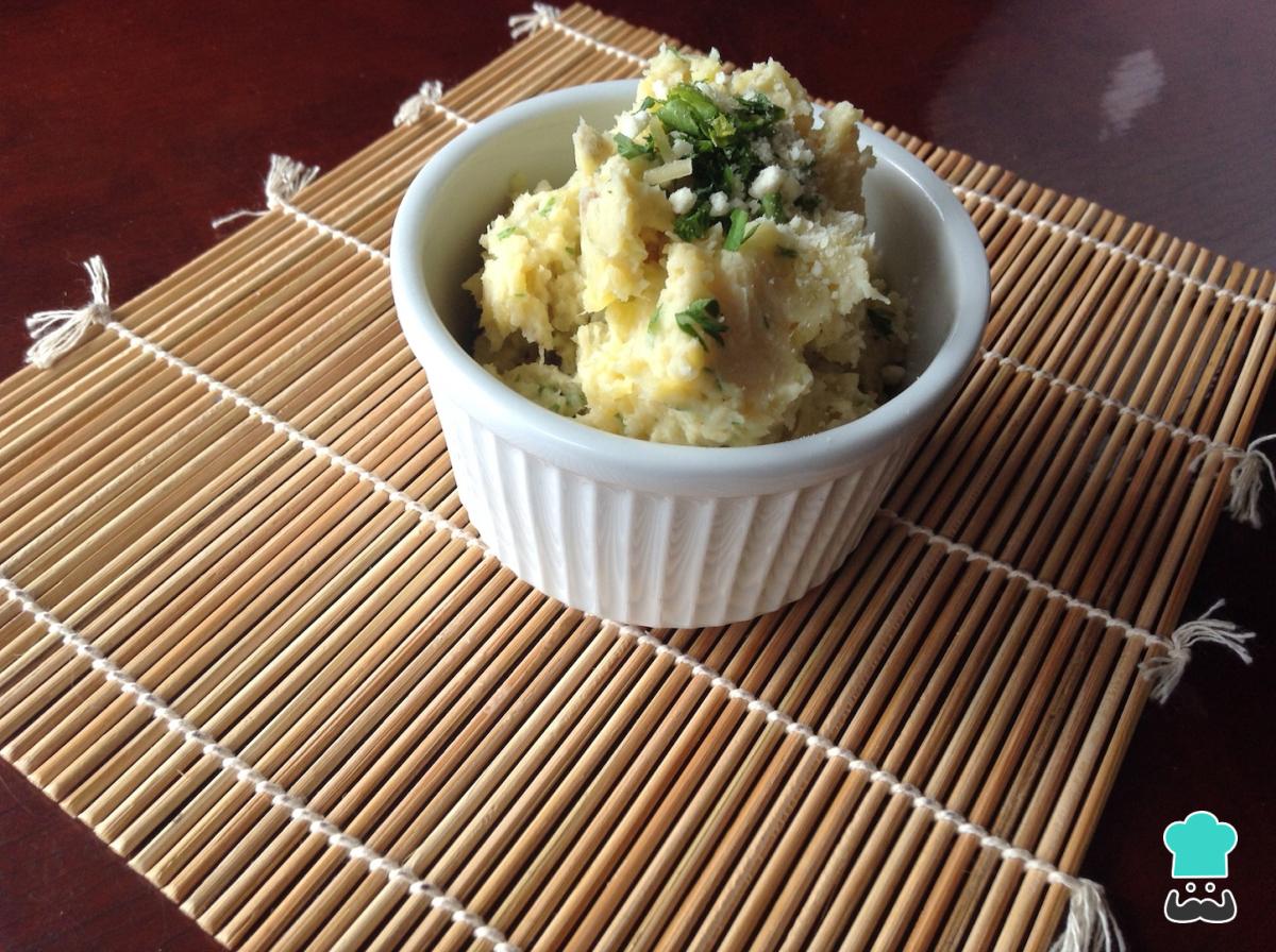 Receta de Puré de plátano verde