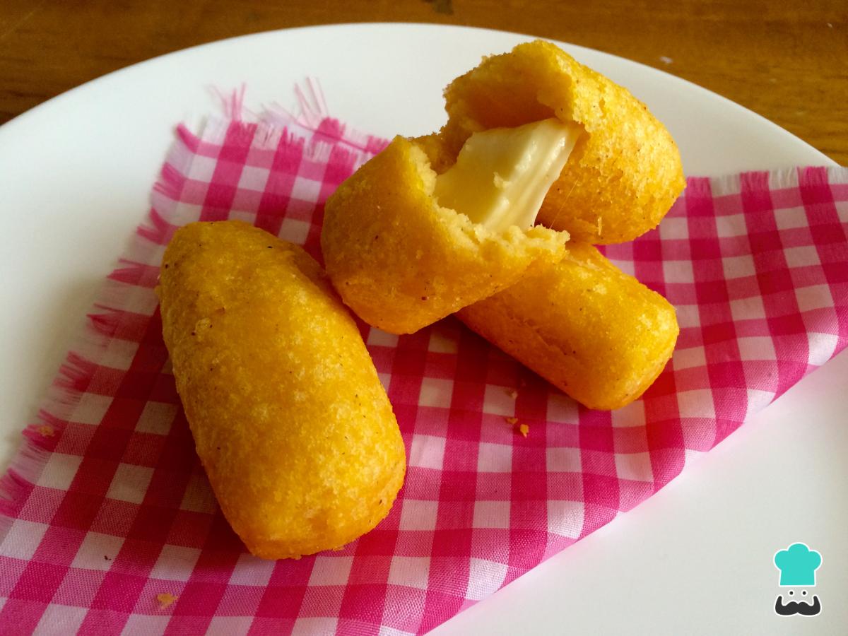 Receta de Croquetas de polenta con queso