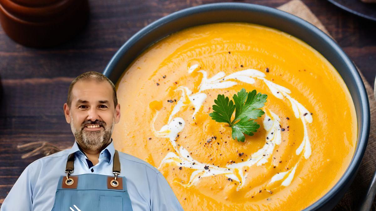 David de Jorge, chef: “La cena más fácil y deliciosa del otoño se hace con 1 kg de calabaza, 500 g de zanahoria y jengibre”