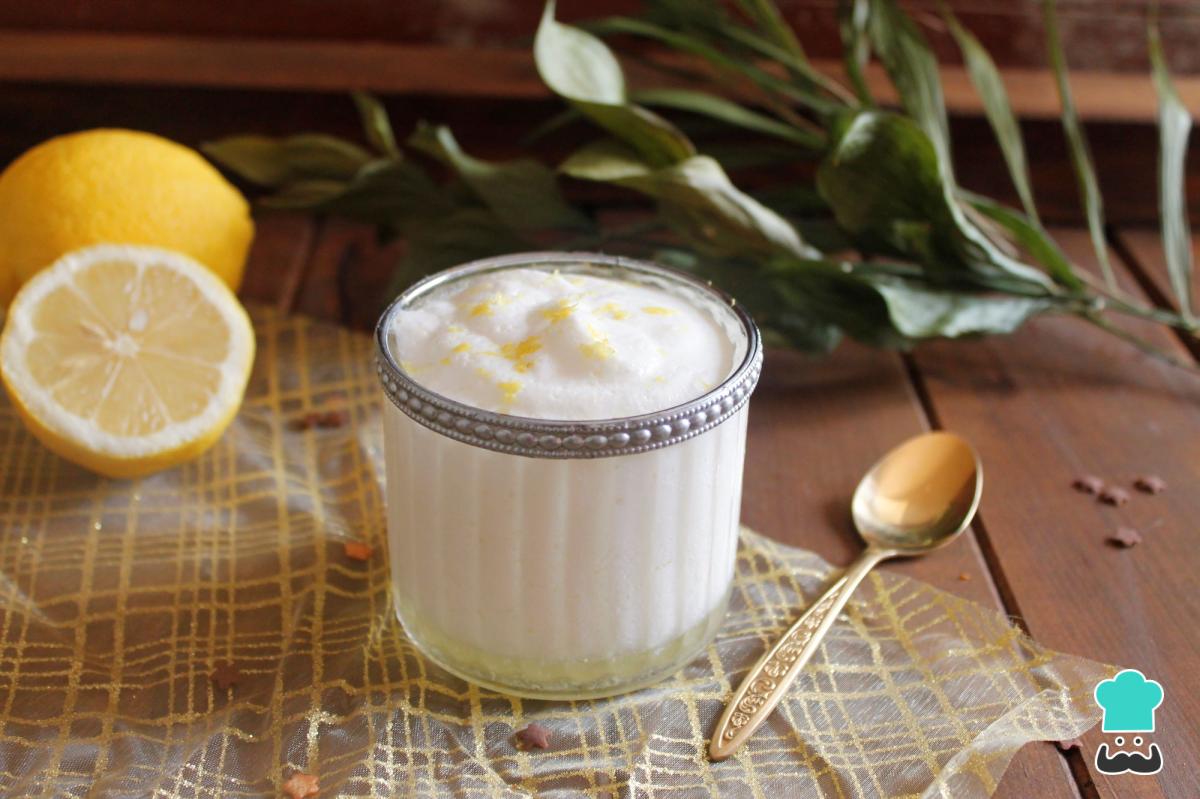 Receta de Mousse de limón sin leche condensada