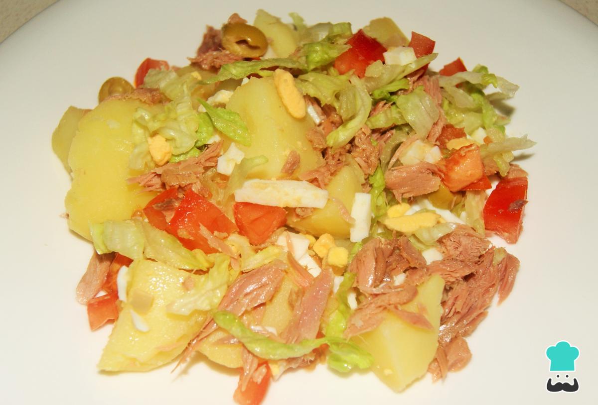 Receta de Ensalada de patata de verano