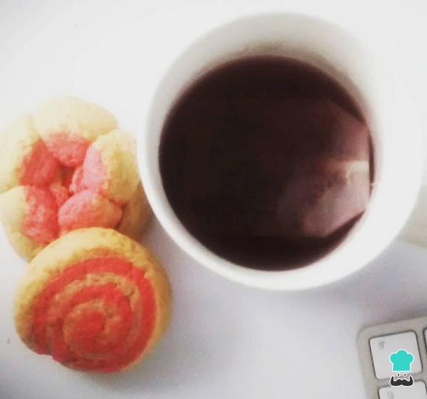 Receta de Galletas en forma de espiral
