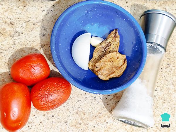 Receta de Salchichas enchipotladas - Paso 1