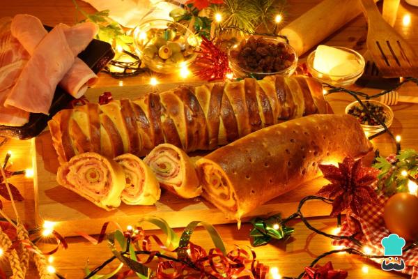 Platos navideños venezolanos - Pan de jamón