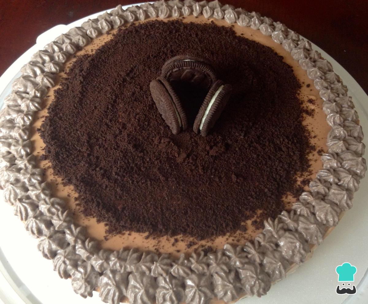 Receta de Tarta de Nutella y Oreo sin horno