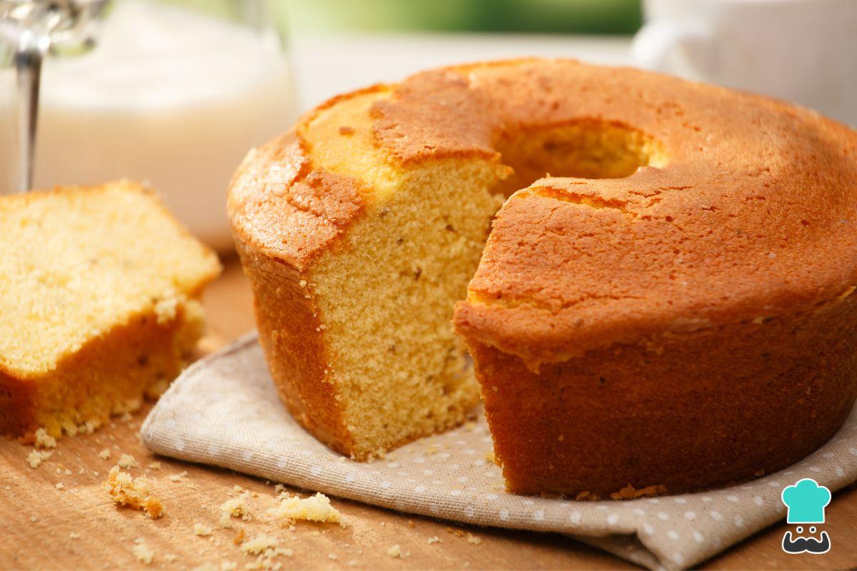 Receta de Bizcocho sin gluten y sin azúcar