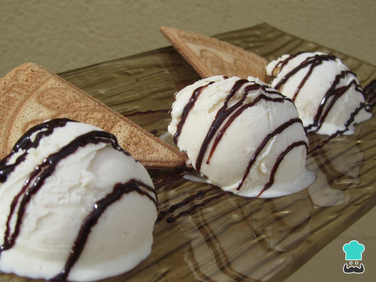 Receta de Helado de Crema americana Tradicional