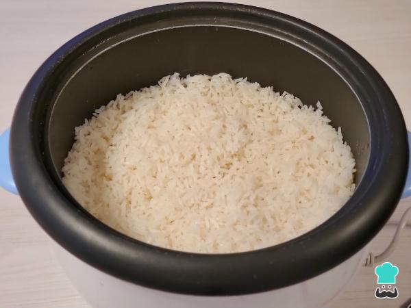 Receta de Arroz tapado de atún - Paso 1