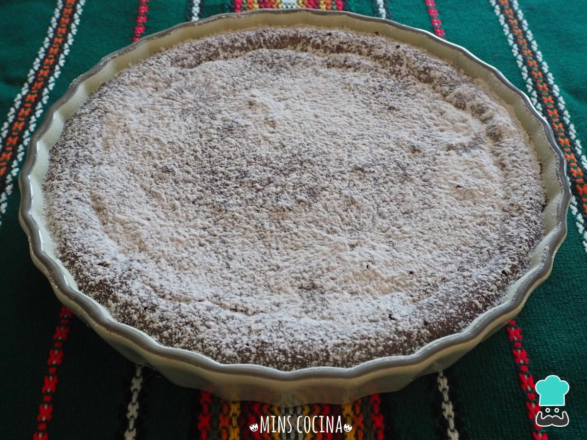 Receta de Pastel de chocolate y nueces sin harina