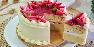 Receta de Strawberry Shortcake: la tarta de fresas y nata japonesa que conquista por su textura esponjosa y sabor irresistible