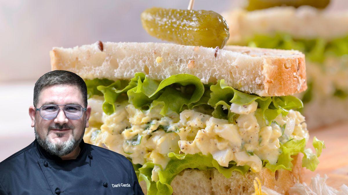 Dani García, chef: “El mejor sándwich de ensaladilla de huevo lleva mayonesa, mostaza, pepinillos y un toque de parmesano”