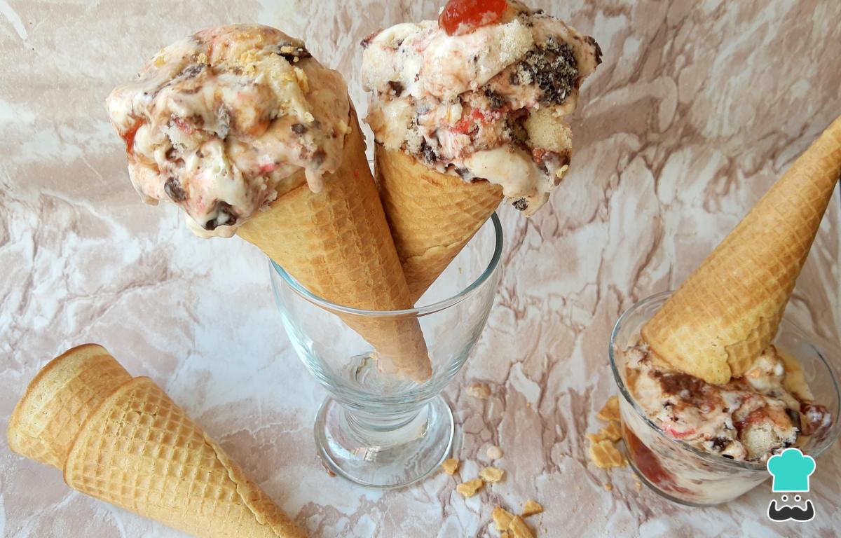 Receta de Helado de gansito