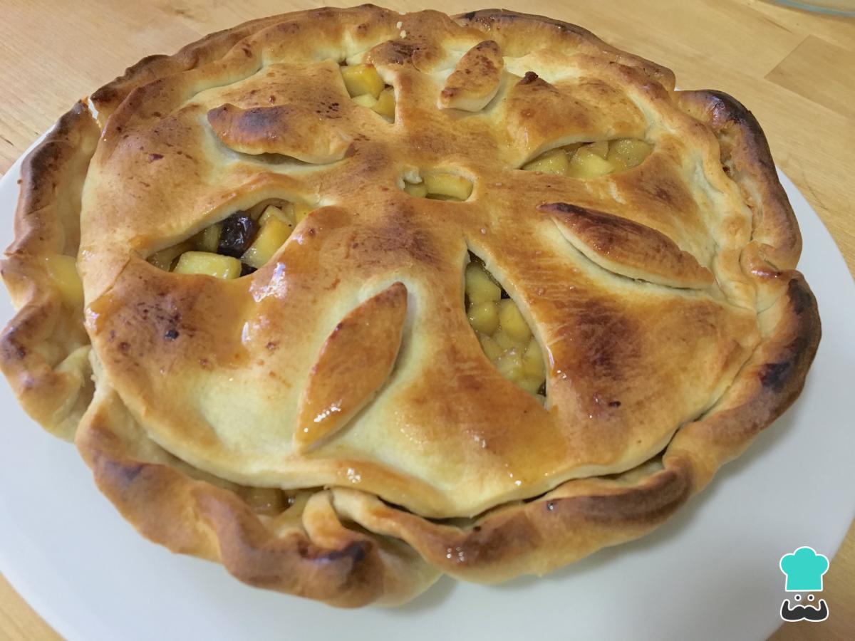 Receta de Tarta de manzana con masa quebrada