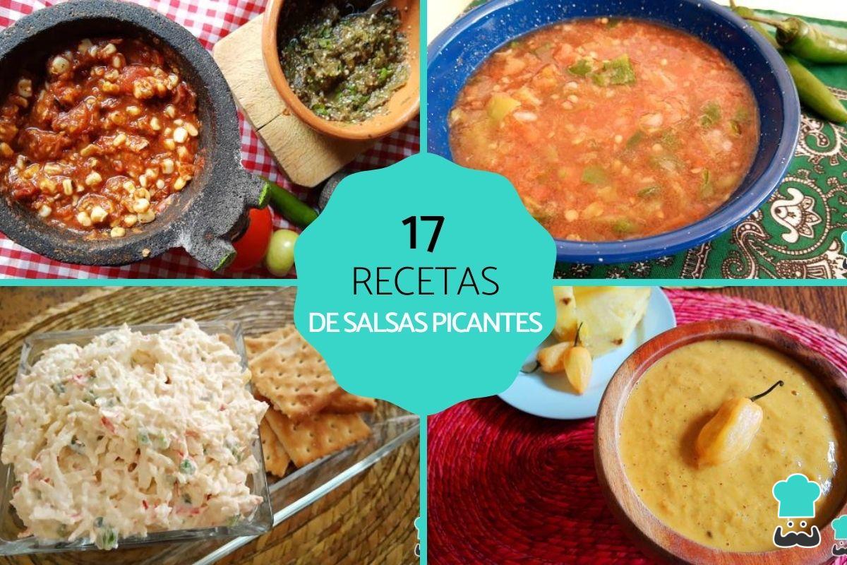 Recetas de salsas picantes mexicanas