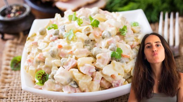 Irene Larraz, cocinera: “Para una ensaladilla más rica y saludable no uses mayonesa ni atún, mejor añade garbanzos de bote, pollo y 2 huevos”