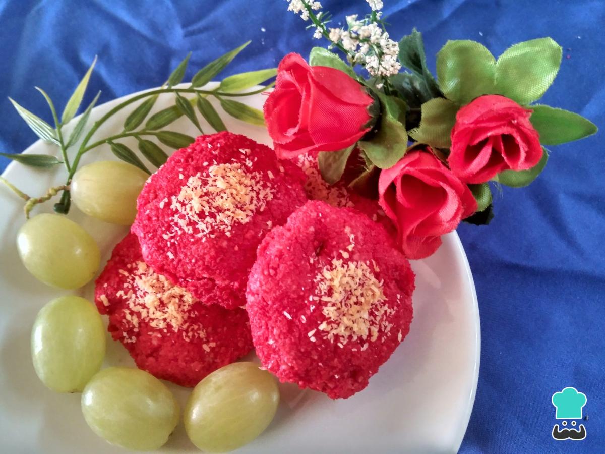 Receta de Panellets de fresa caseros