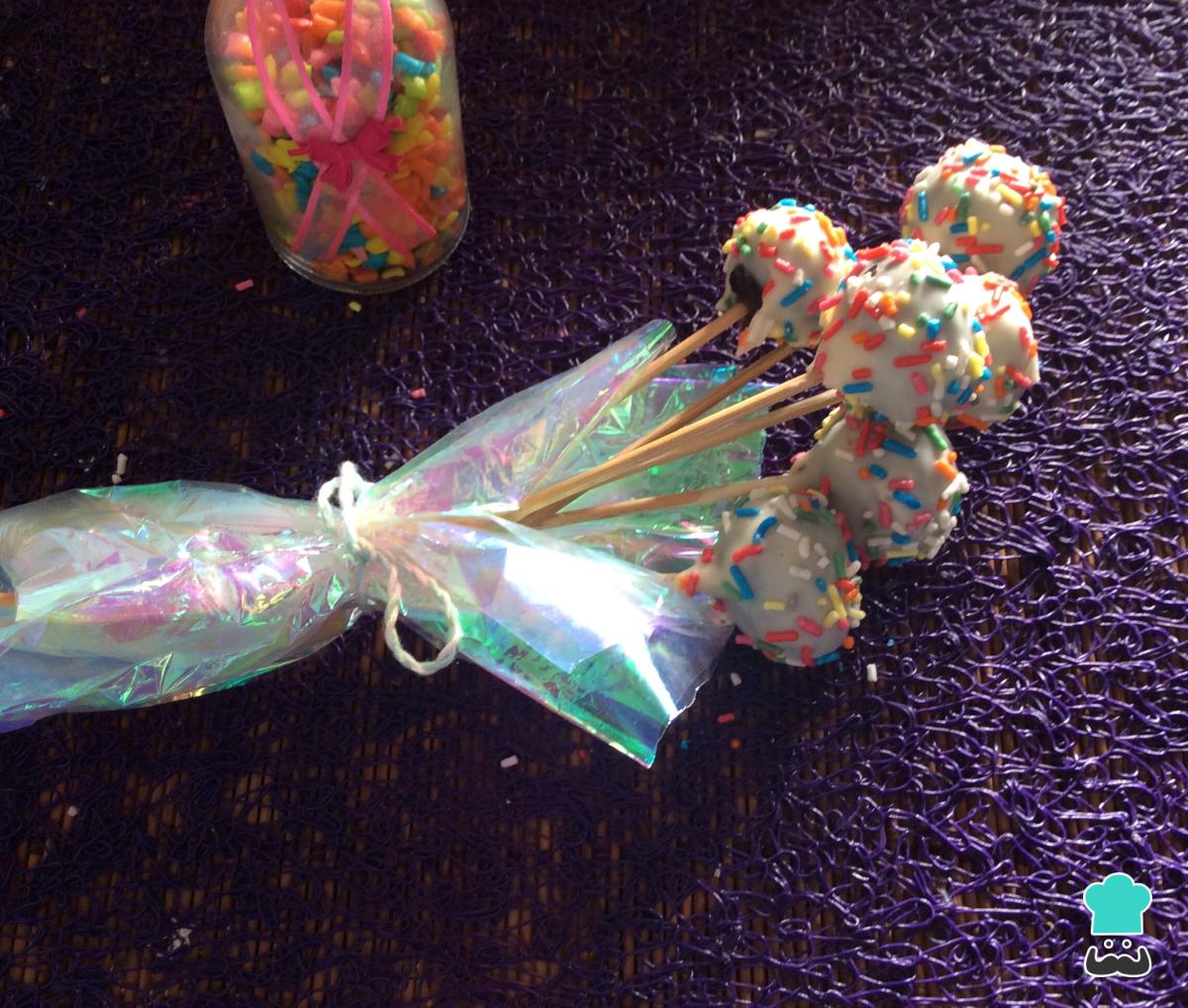 Receta de Cake pops de oreo